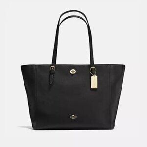 Coach Turnlock Tote